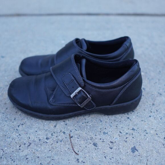 Eastland Sherri 8.5 Monk Strap Clogs Dark Academia Goth Grunge Whimsigoth - Picture 7 of 10